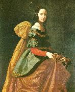 st, casilda Francisco de Zurbaran